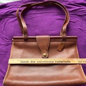 Coach Womens leather briefcase.,